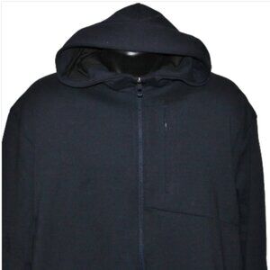 NICE Lululemon City Sweat Zip Hoodie Thermo Heathered  Navy Blur Jacket XL